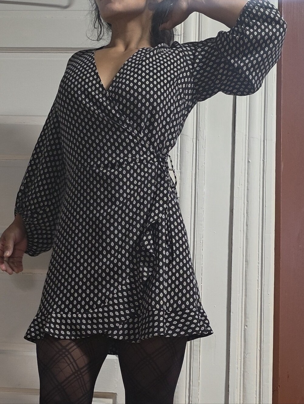 NWT The Loft  Wrap Dress With Built In SHORTS SIZE 6
